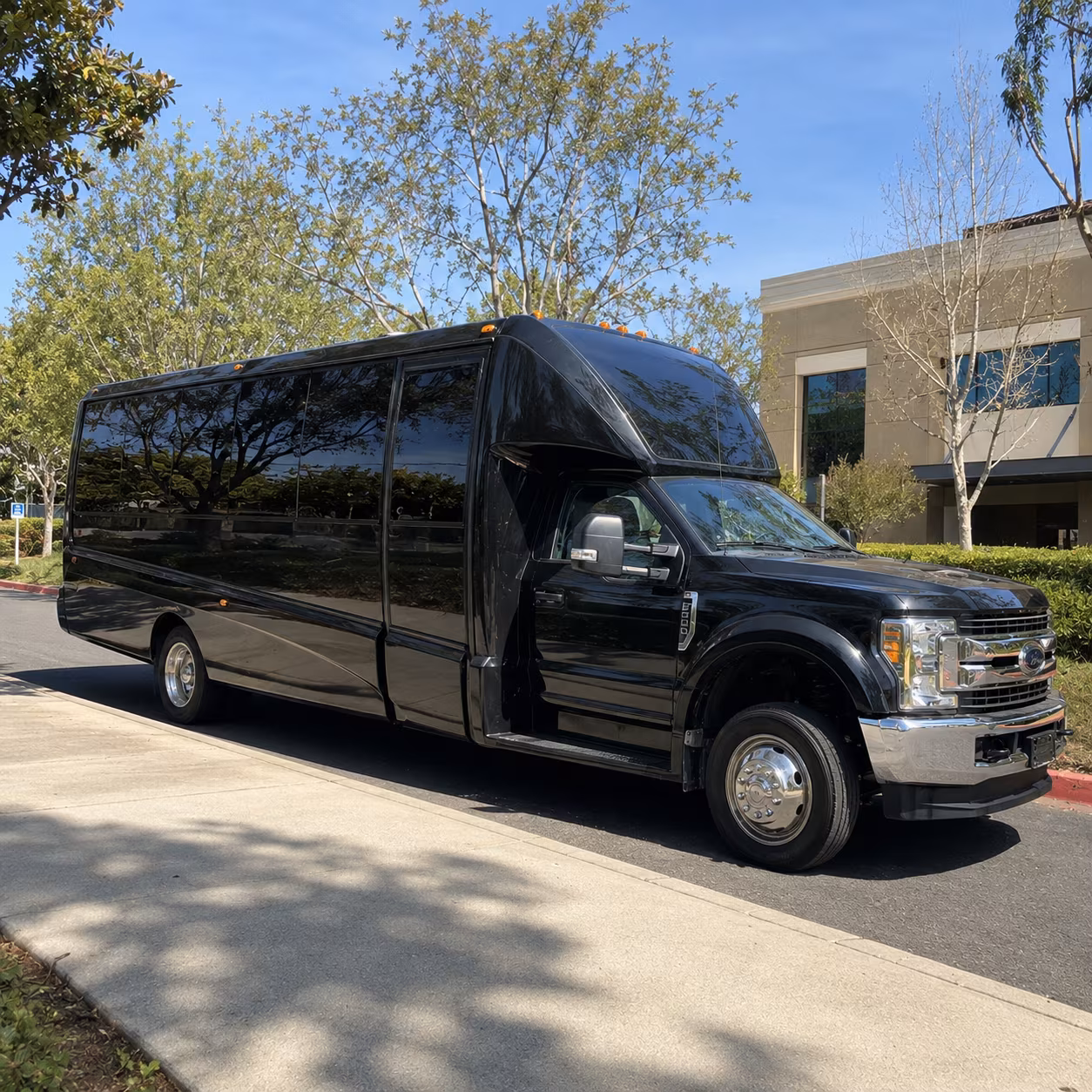 bryan holiday party bus rental