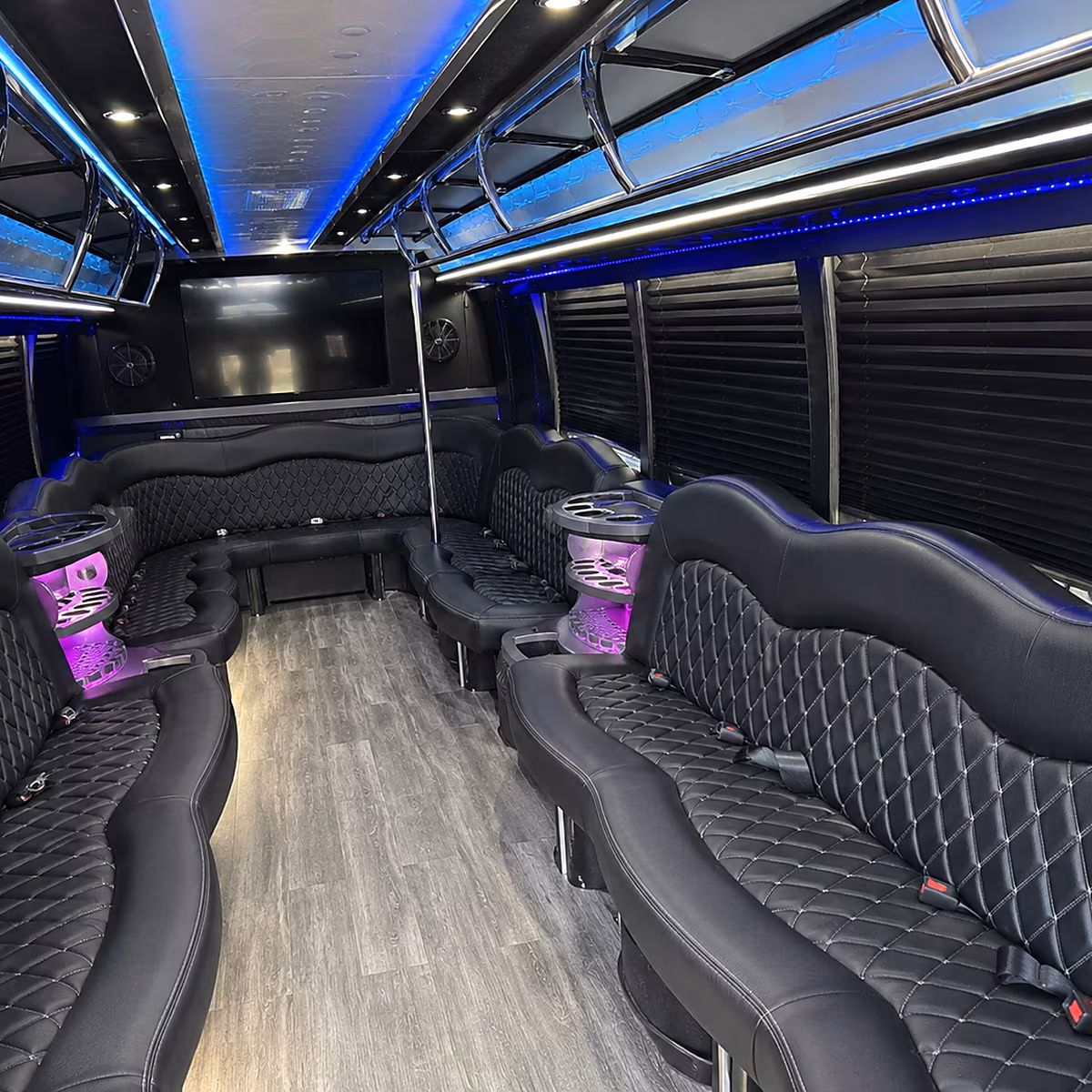 bryan prom party bus rental