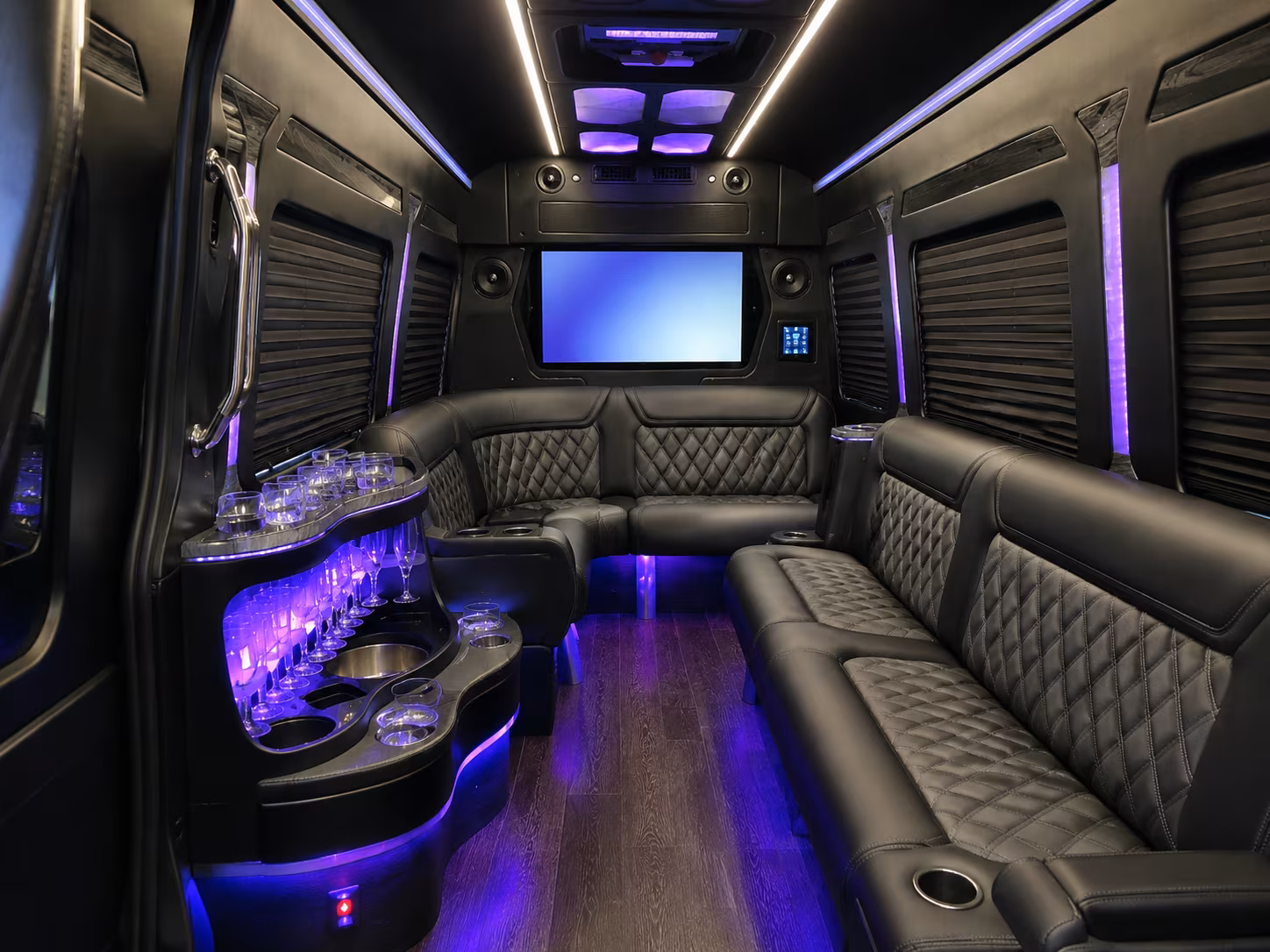 bryan sporting event transportation onboard seating