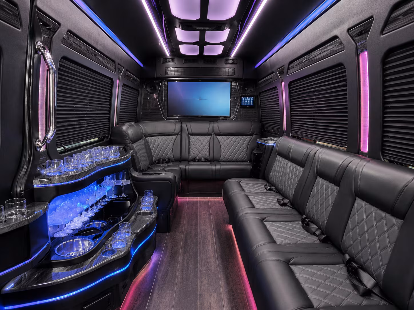 employee shuttles and multi stop corporate routes in bryan