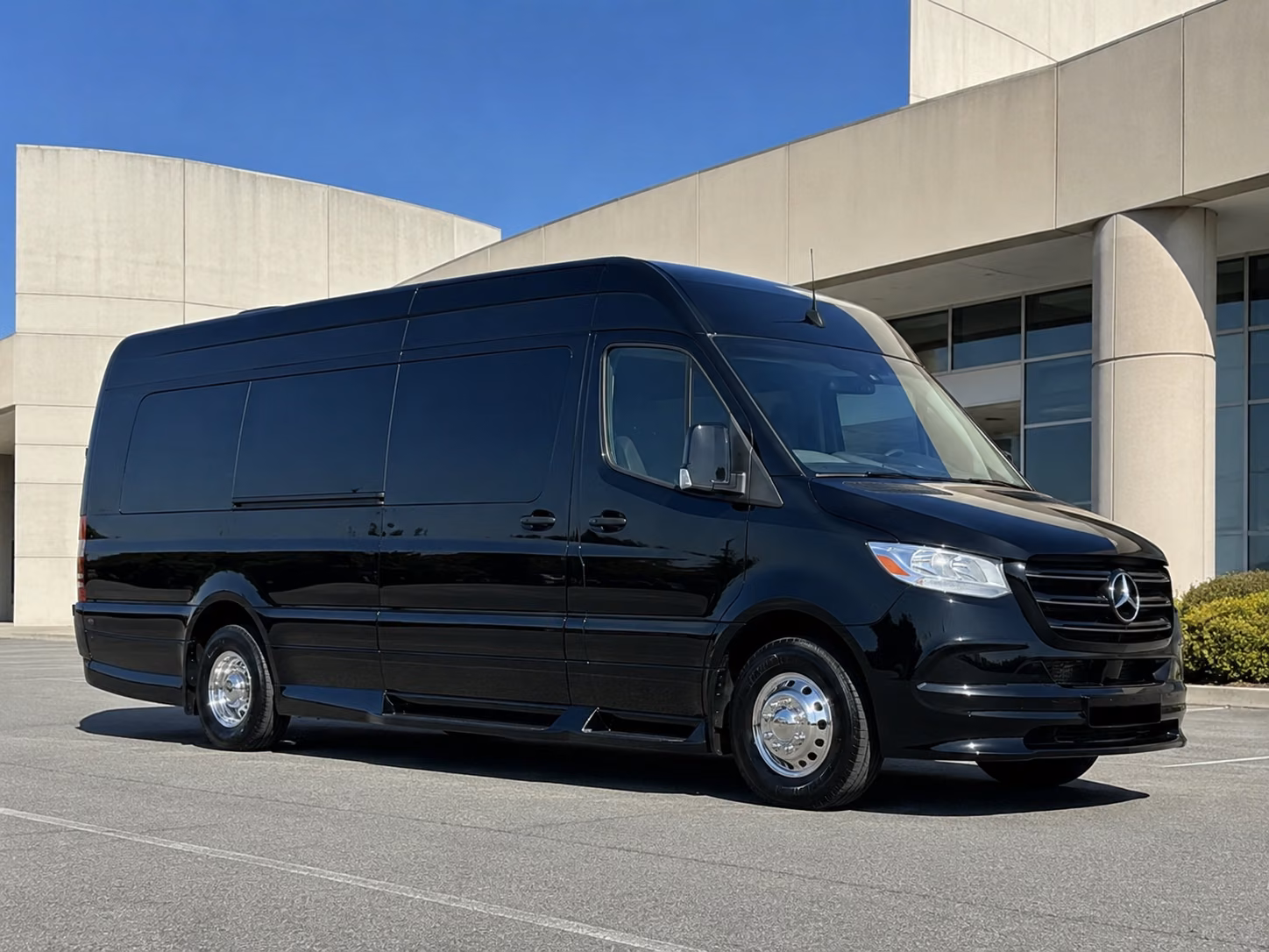 sprinter van with driver